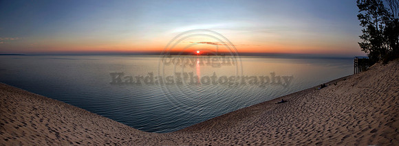 Sleepy Bear dunes Panorama