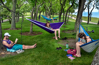 Evanston, Dempster Beach, Lee St. beach, Northwestern 7-2019